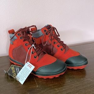 Camper Kids Red Boots Gore-Tex